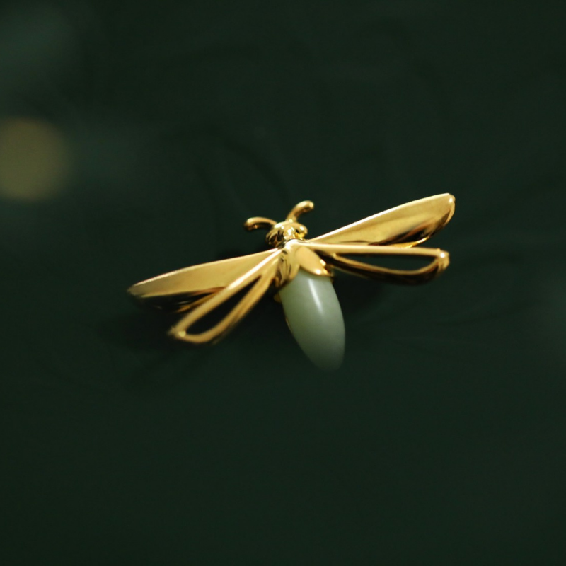 The Chubby Paw Vintage Insect Jewelry – 18K Gold, Silver, Fluorite ...