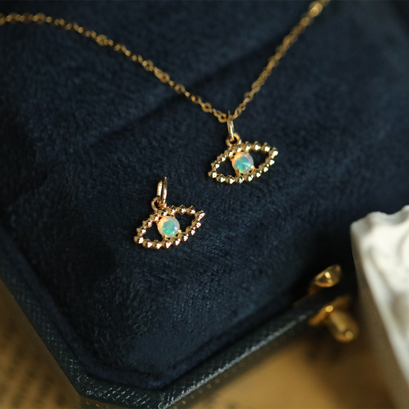 Gold Necklace ward off negative energy.