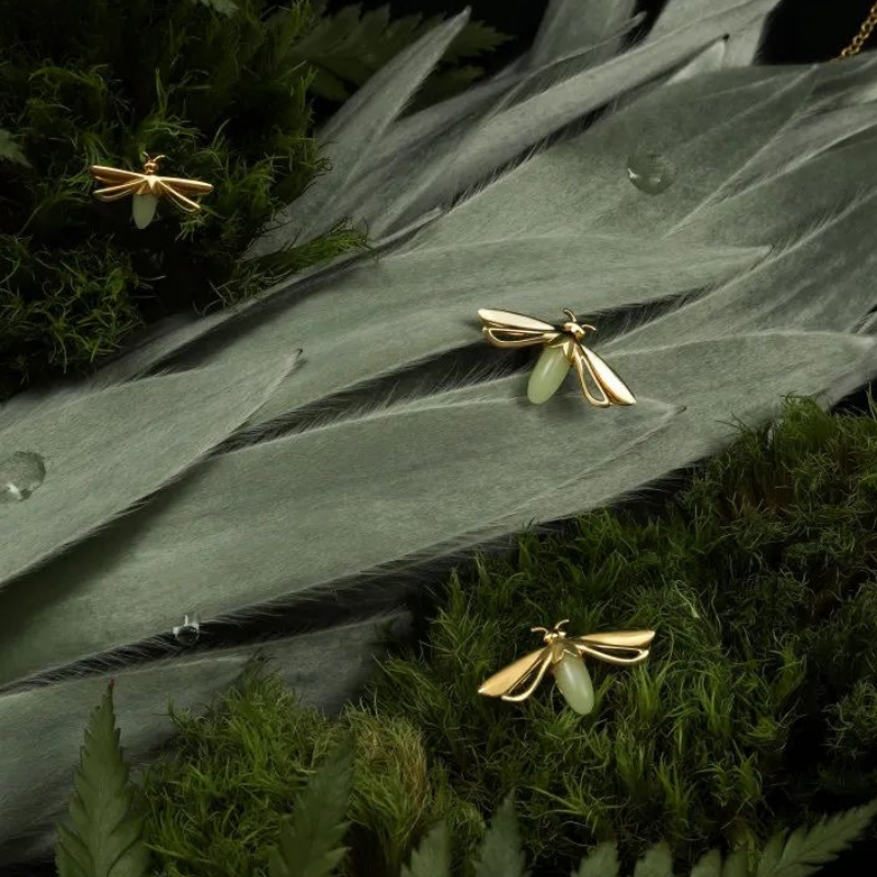 Glow In The Dark Firefly Brooch - The Chubby Paw