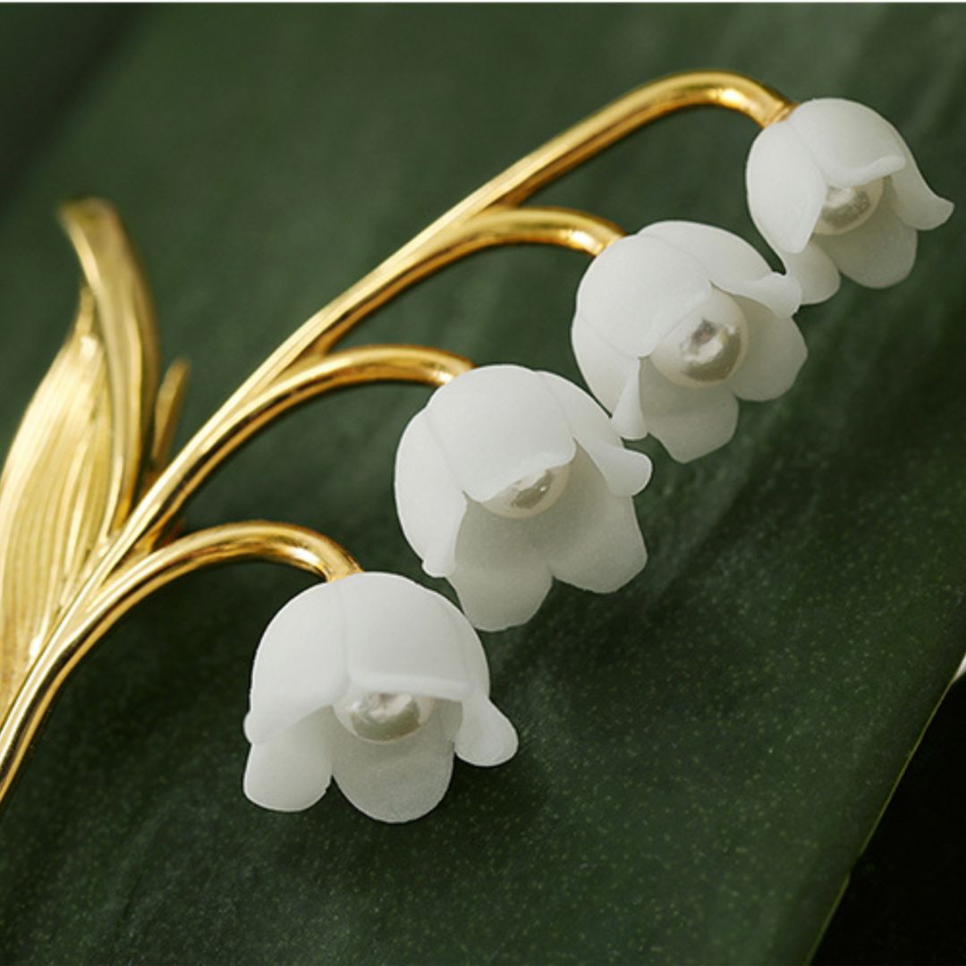 Lily Of The Valley Brooch - The Chubby Paw