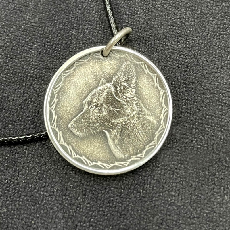 Personalized Coin Pendant Necklace - The Chubby Paw