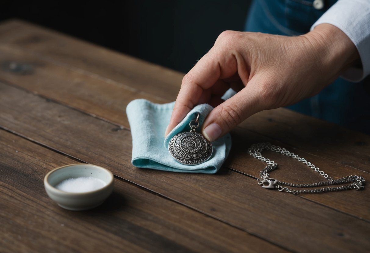 How to Clean Pewter Jewelry