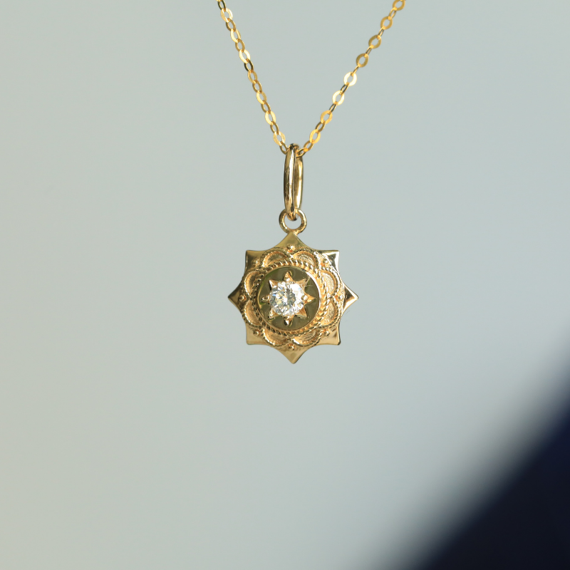 Octagram necklace deals