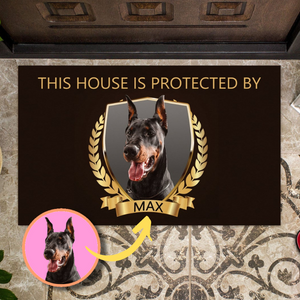 Personalized Dog Photo Doormat - The Chubby Paw 