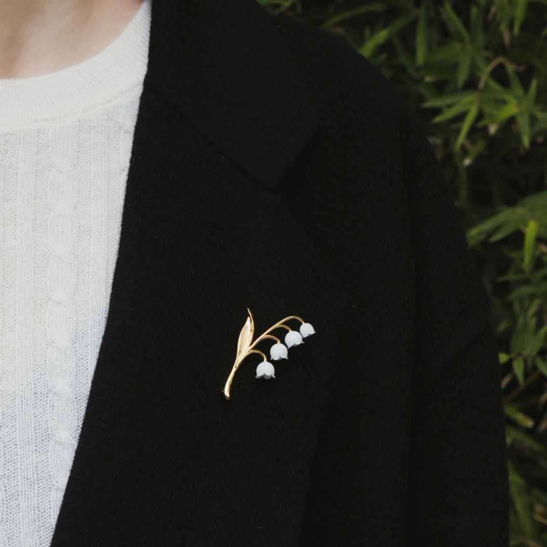 Lily Of The Valley Brooch - The Chubby Paw 