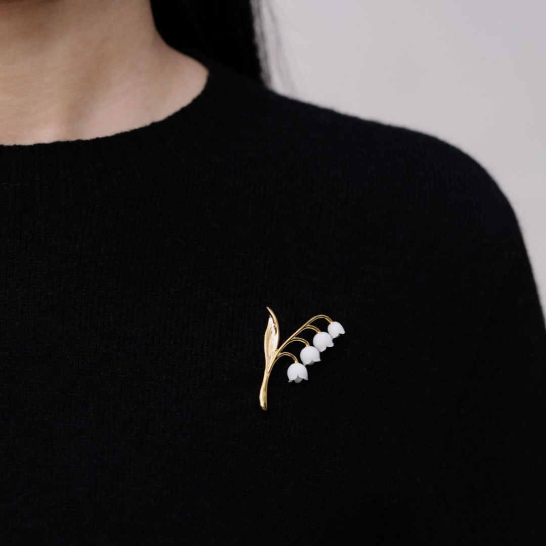 Lily Of The Valley Brooch - The Chubby Paw 