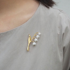 Lily Of The Valley Brooch