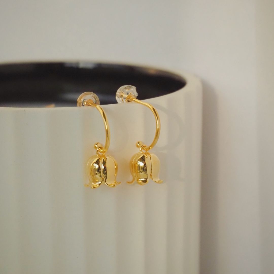 Lily Of The Valley Earrings - The Chubby Paw 