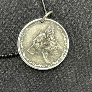 Personalized Coin Pendant Necklace
