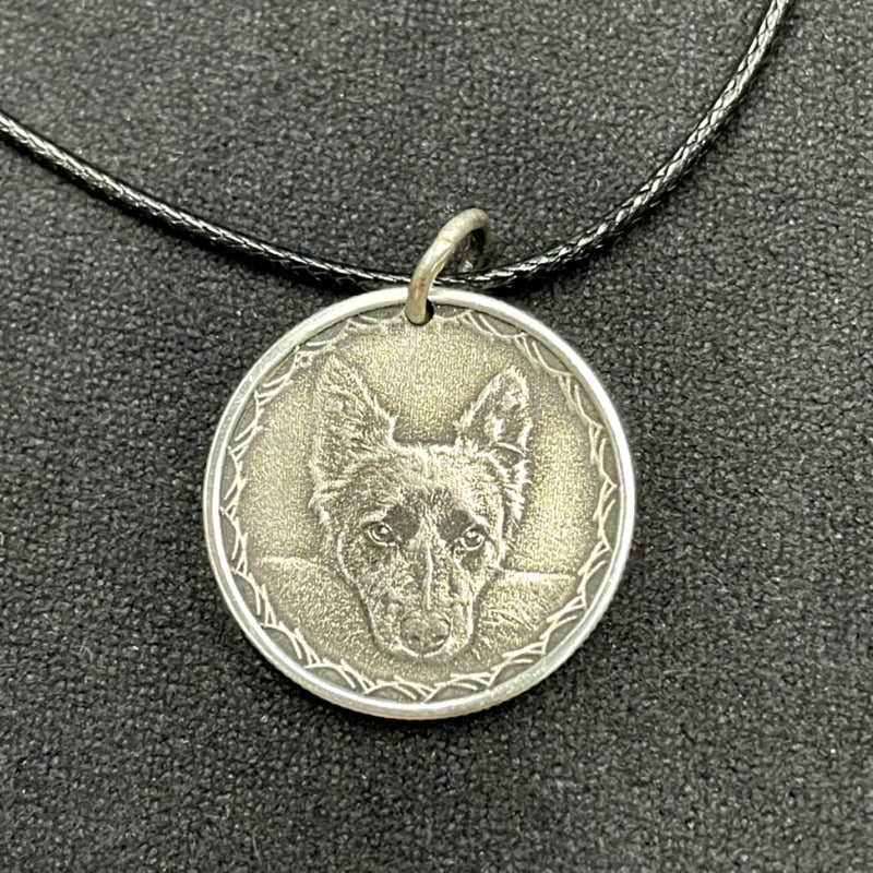 Personalized Coin Pendant Necklace - The Chubby Paw 